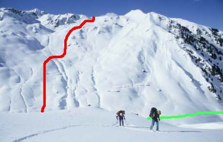 Day 1.  Red track D1-02 to D1-03,  Green track D1-01A to D1-031.